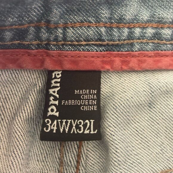 Mens Prana Jeans 34W x 32L - Picture 4 of 6